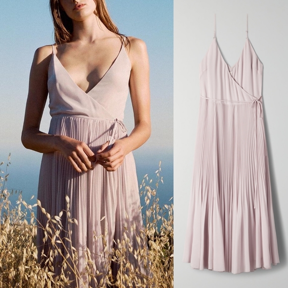 Aritzia Dresses & Skirts - Wilfred Beaune wrap dress